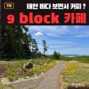 태안 오션뷰 카페 나인블럭, 태안해양치유센터점 방문후기 주차정보