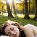 바른 수면 이미지