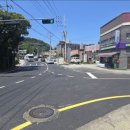 삼거리표지판 이미지