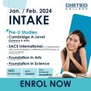 Enroll for Jan/Feb 2024 Pre-U Programmes! 이미지