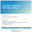 [네이버클라우드] 데이터센터 각 운영 지원 채용연계형 인턴 채용 (~23/01/06) 이미지