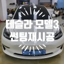 산타나짐 | 마산 테슬라 모델3 글라스틴트 산타나로 썬팅 시공 후기