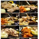 삽겹살이랑 국수랑 이미지