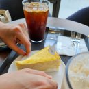 양산 통도사 서리마을 카페 이즈원 후기! (밀크티+밀크크레이프케익)