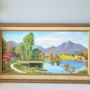 그림이 풍경이 되는 유화 이미지