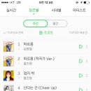 멜론 트로트 차트 현황 이미지