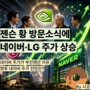 (주)한국매일투자그룹 | 젠슨 황 방한의 효과? 네이버·LG 그룹 동반 급등ㅣ네이버 주가가 부진했던 이유와 향후 주가 전망