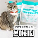 본아페티 | 고양이 화장실 모래 본아페티 먼지 없는 더스트프리 벤토나이트 후기