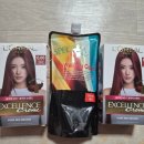 New헤어칼라 | 로레알파리 NEW 엑셀랑스 크림 6.66호 퓨어 레드 브라운, + 본 스펙트라 헤어 왁싱 칼라 레드 후기!