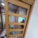 해운대중학교 | 해운대 롯데캐슬 마린 현관 중문 수리 상부 롤러 미닫이문 처짐 해결 후기