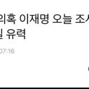 이재명 단식 동정론에 체포동의안 부결 가능성 고개 이미지