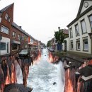 최고의 걸작 3D 거리 예술과 그림, 50 이미지
