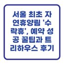 매동본동마을회관 | 서울 최초 자연휴양림 &#39;수락휴&#39;, 예약 성공 꿀팁과 트리하우스 후기
