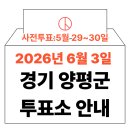 단월면 복지회관 1층 | 2026년 6.3 지방선거 양평군 사전투표소, 본투표소 위치·시간 총정리 (+모바일 신분증 주의사항)
