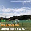 사단법인 부산와이더블유씨에이 | 부산 동래 양정 사직 파크골프 배울 수 있는 곳? 출장픽업 가능!
