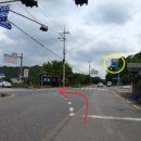 판교 흥림저수지 진입도로 이미지