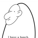 감(hunch) 믿고 일 하다가는 찐빠(ちんば) 나기 일쑤! You shouldn't blindly trust your hunches. 이미지