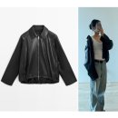 부가레더 | [Massimo Dutti] 마시모두띠 오버사이즈 나파 레더 가죽 자켓 돌려 입기- 봄 OOTD, 데일리룩