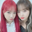 아이즈원 조유리 &amp; 위키미키 최유정 이미지