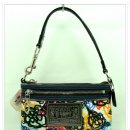 44217 ▶ 코치 파피 그래픽 블러솜 라지 Wristlet, \109,000 이미지