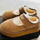 37 | 상품 리뷰, 호주 어그 오즈웨어 메리제인 EMB(자수) 로고 플랫폼 브라운 37사이즈 후기