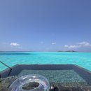 비치빌 | 몰디브 신혼여행 3탄 | JW 메리어트 카푸 아톨 리조트 수영장 후기 ft. 노을 풍경