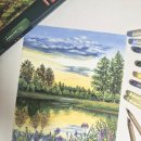 오일파스텔로 그리는 풍경화 | 오일파스텔로 그리는 풍경화,삼원아트스폰서십,젠프레스종이