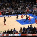 오클에게 시즌 10패를 선물한 스카티 반즈 클러치 블락.gif 이미지