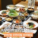 안내초등학교 | 청주보리밥맛집 무한리필 되는 우아한보리밥 점심식사 후기
