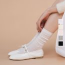 만나롱 | 여름 패션 다리 부종 없는 얇은 긴 양말 코디를 위한 무압박 시스루 골지 롱 삭스 후기