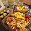 역삼역 샐러드 바디쉐프 본점 새우샐러드 아보카도현미김밥