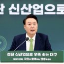 [속보] 윤석열 "대구경북 통합 신공항 2030년 개항" 이미지