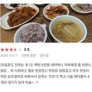 골목식당에 나온 경복식당 네이버 리뷰 이미지