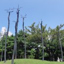 청동솟대-대구새 이미지