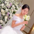 본식 부케 추천 밝은홀 실크드레스 어울리는 세렌가든 부케