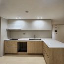 11545-02-33-12 | 송파구 잠실 엘스 아파트 33평 주방 싱크대 설치 포그그레이 &amp; 조슈아라이트 투톤 싱크대