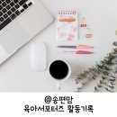 육아 인플루언서 @송편맘 서포터즈 활동 기록