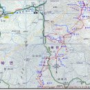 주왕지맥 9구간［길골-분덕재-발산(鉢山.678m)-동강,서강합수점］(終).