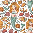 mini mermaid big graphic 이미지