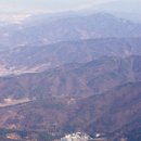 정상에서 본 백두대간 이미지
