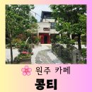 윤이네카페 | [원주 카페] 정원이 있는 커피가 맛있는 분위기 맛집 "콩티" 즐거운 방문 후기