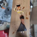 물동이 이고 가는 이미지