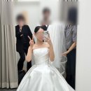 본식 실크드레스 시작바이이명순 하이앤 어두운홀 대만족 후기