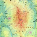 눈꽃산행지 무주적상산 적상산소개 등산코스지도 이미지