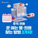 추석연휴 동안 ** 통행료면제/병의원찾기/고궁무료개방 이미지