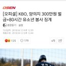 [야구] [오피셜] KBO, 양의지 300만원 벌금+80시간 유소년 봉사 징계 이미지