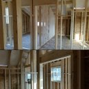 [빌더하우스] 충남 아산 전원주택 40평형 경량목조주택 현장 소식-7번째(내부 계단 및 외부 방습지 작업) 이미지