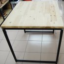 유로무도장 | 무도장 가구에 그린우르 옻스테인으로 빈티지를 입히다