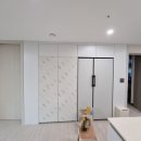 중동 경남아너스빌 후문 | 냉장고장 문짝 설치 양문형 도어 시공하여 깔끔한 수납공간 만들기 경남아너스빌 운정리버