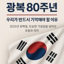 8월 15일은 제 80주년 광복절.제77주년 정부수립일 (제1공화국) 이미지